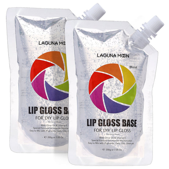 2PCS Moist Lip Gloss Base Set 200g