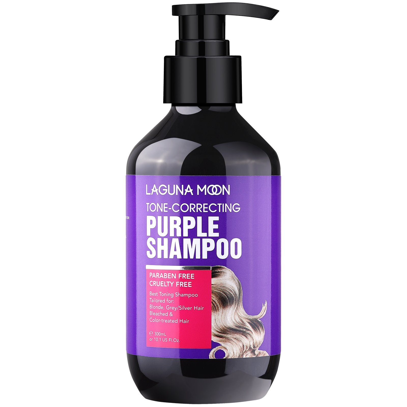 Tone-Correcting Purple Shampoo – LAGUNAMOON Tone-Correcting Purple Shampoo – LAGUNAMOON