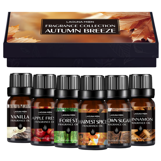 Fragrance Oil Set 6pcs - Autumn Breeze