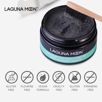 Activated Charcoal Teeth Whitening Powder – LAGUNAMOON