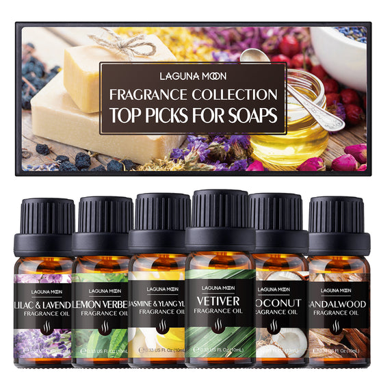 Fragrance Oil Set 6pcs - Top Picks For Soaps