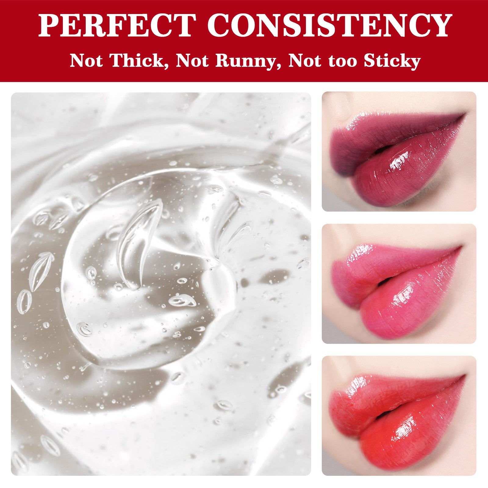 2PCS Moist Lip Gloss Base Set 200g LAGUNAMOON