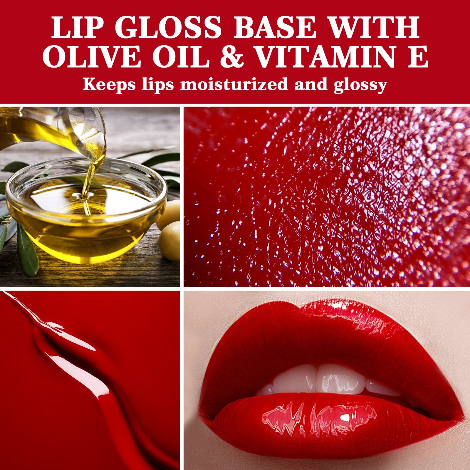 2PCS Moist Lip Gloss Base Set 200g LAGUNAMOON